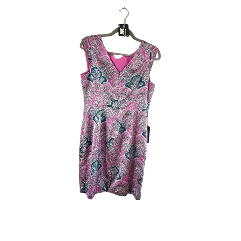 The Limited Pink and Gray Backless Dress